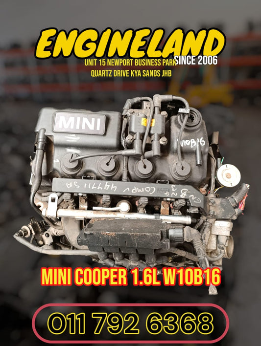 Mini Cooper 1.6L W10B16 engine