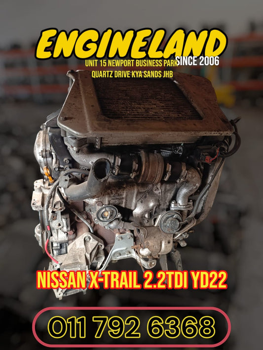 Nissan XTrail 2.2tdi YD22 engine
