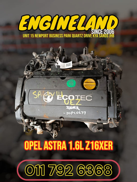 Opel Astra 1.6L Z16XER engine