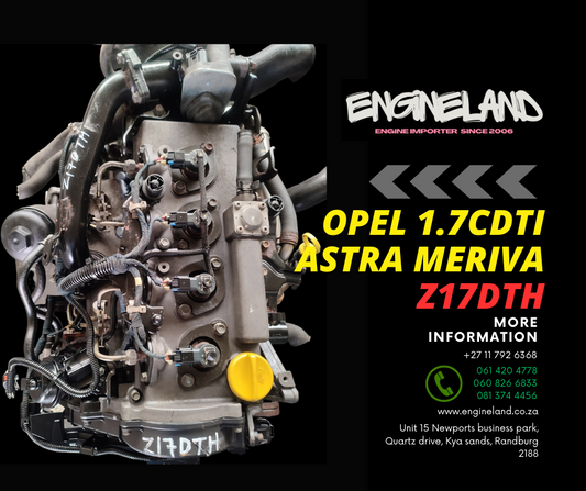 Opel Astra, Meriva 1.7cdti Z17DTH engine | Engine land