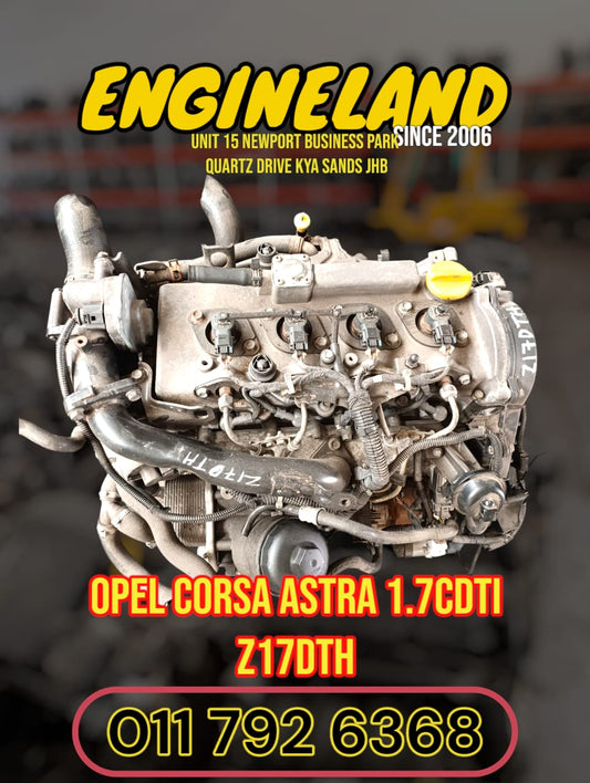 Opel Astra, Corsa 1.7cdti Z17DTH engine