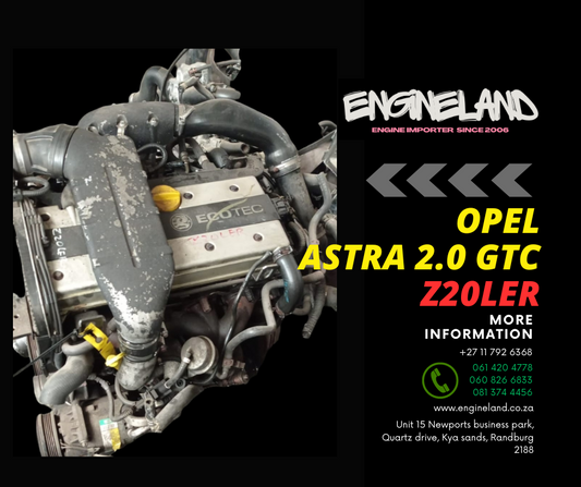 Opel Astra 2.0 GTC Z20LER engine | Engine land
