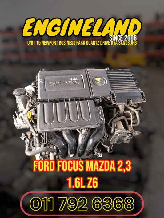 Ford Focus, Mazda 2,3 1.6L Z6 engine