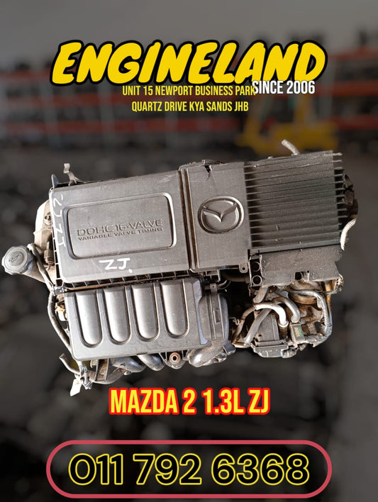 Mazda 2 1.3L ZJ engine