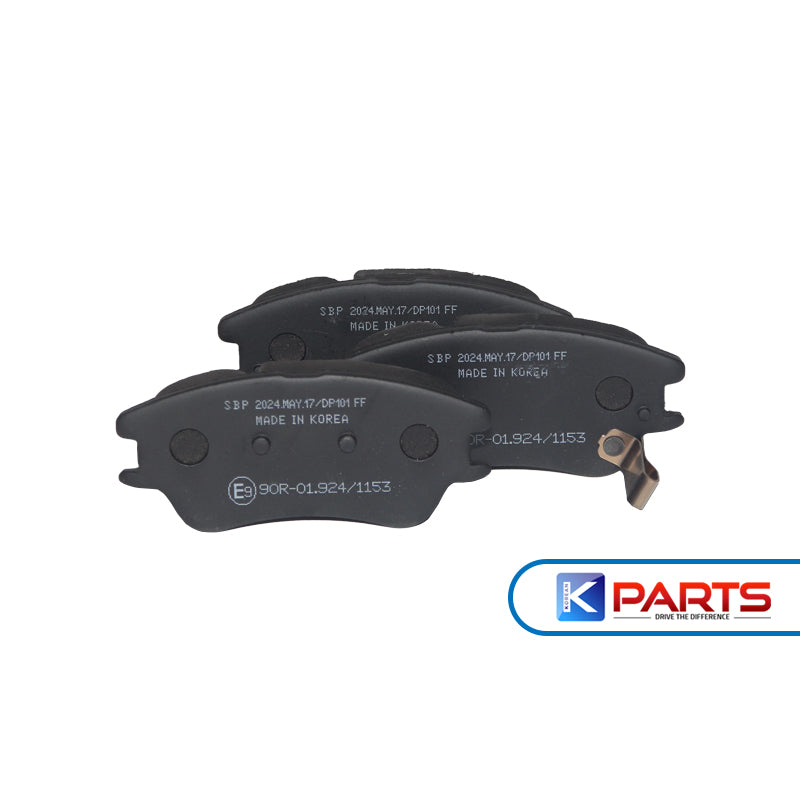 HYUNDAI ATOS PRIME 05 G4HG 1.1 FRONT BRAKE PAD SET 5810102A20