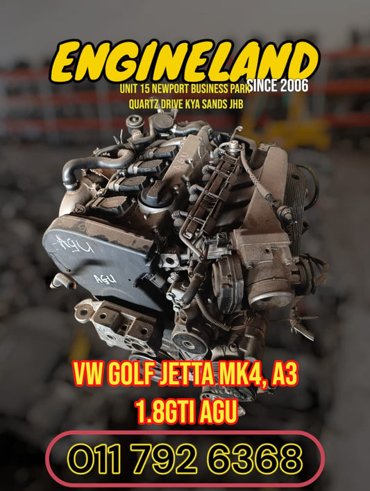 VW Golf, Jetta mk4, A3 1.8GTI AGU engine