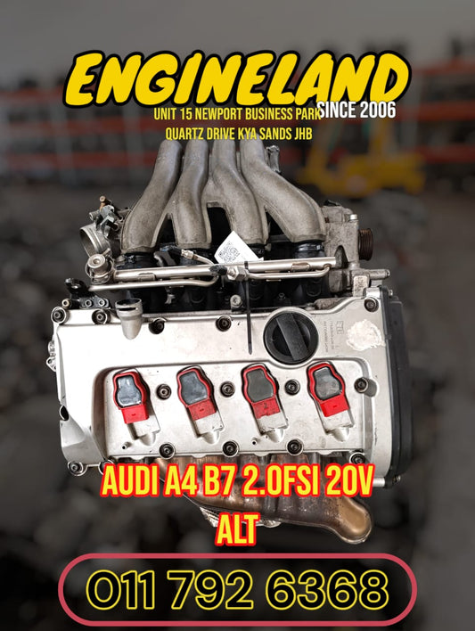 Audi A4 B7 2.0fsi 20v ALT AWA engine