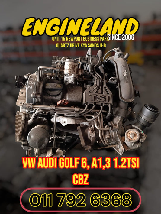 VW/Audi Golf 6, A1, A3 1.2TSI CBZ engine