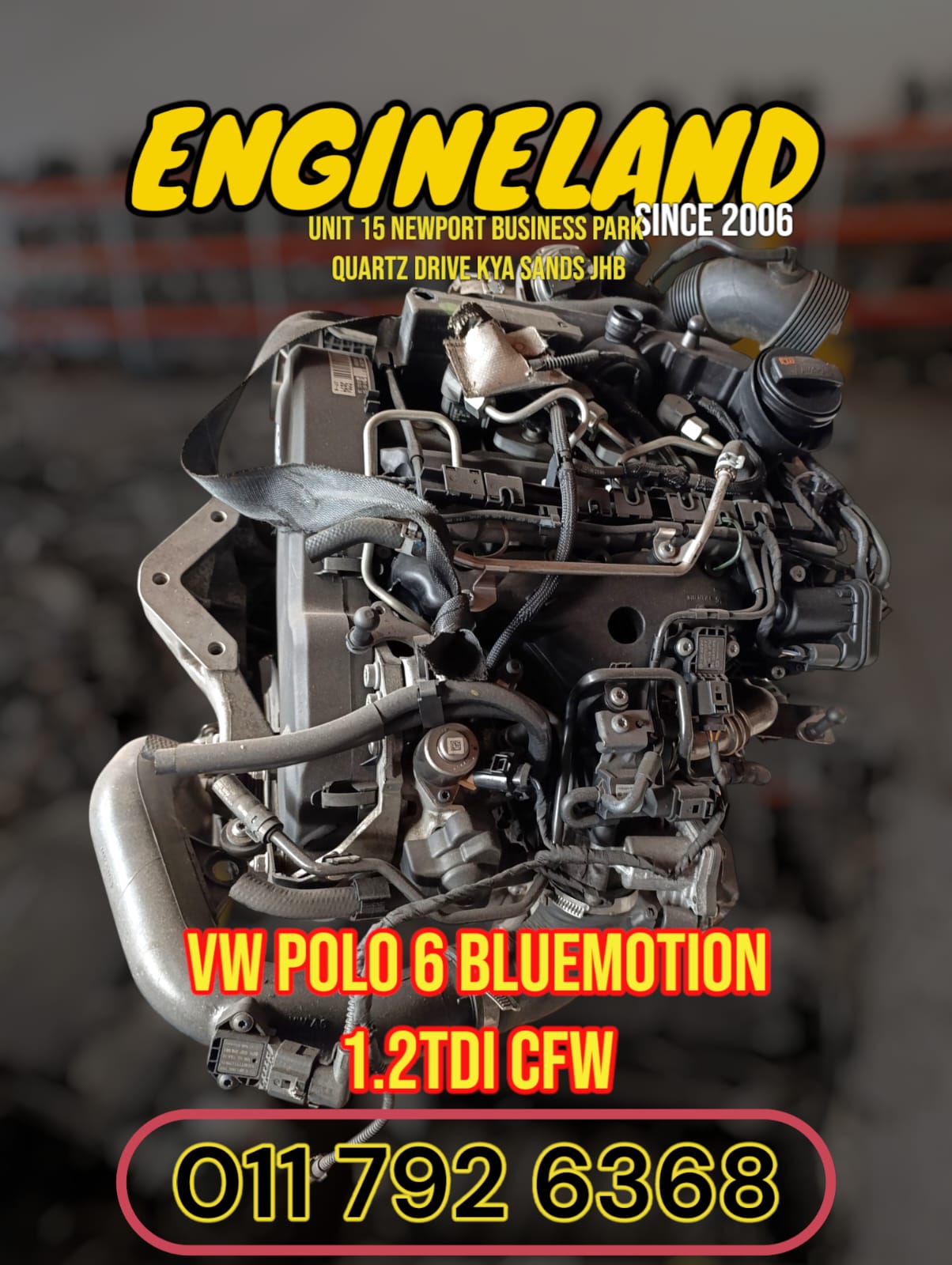 Bbx Engine VW Polo Bluemotion 1.2tdi CFW engine – KParts Online