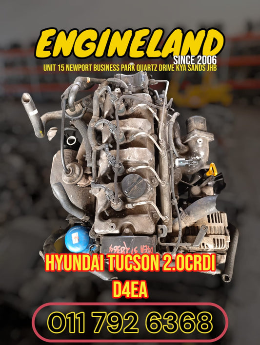 Hyundai Kia Tucson, Sportage 2.0crdi D4EA engine