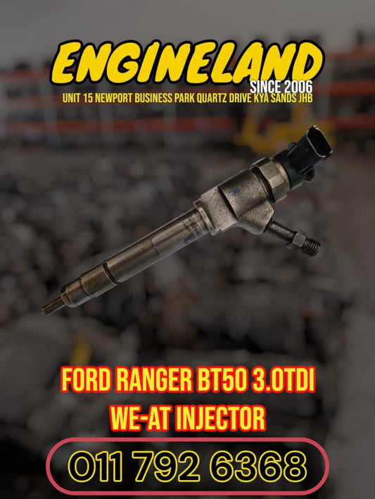 Ford Ranger, Mazda BT-50 3.0tdi WEAT engine used injector