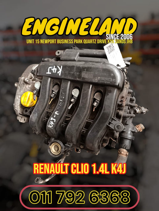 Renault Clio 1.4L K4J engine