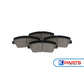 HYUNDAI ACCENT / ELANTRA11 G4FC / VELOSTER / 11 G4FC 1600CC / 15 G4FC 1600CC / 18 G4FC 1600CC / 11 G4NB 1800CC / 11 G4FD 1600CC FRONT BRAKE PAD SET 581013XA00