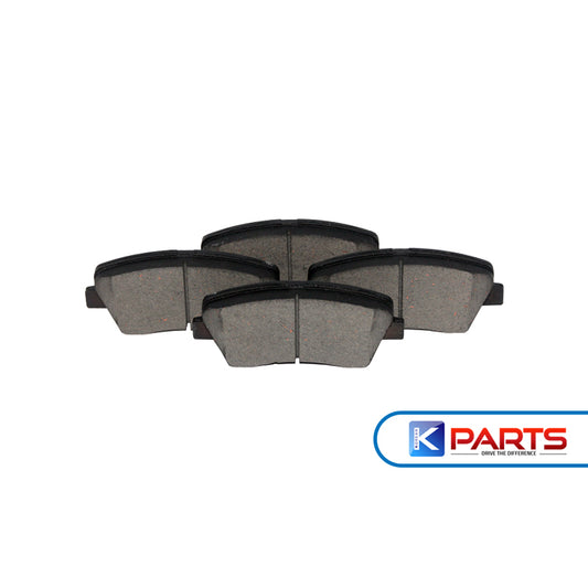 HYUNDAI ACCENT / ELANTRA11 G4FC / VELOSTER / 11 G4FC 1600CC / 15 G4FC 1600CC / 18 G4FC 1600CC / 11 G4NB 1800CC / 11 G4FD 1600CC FRONT BRAKE PAD SET 581013XA00