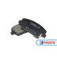 HYUNDAI ACCENT / ELANTRA11 G4FC / VELOSTER / 11 G4FC 1600CC / 15 G4FC 1600CC / 18 G4FC 1600CC / 11 G4NB 1800CC / 11 G4FD 1600CC FRONT BRAKE PAD SET 581013XA00