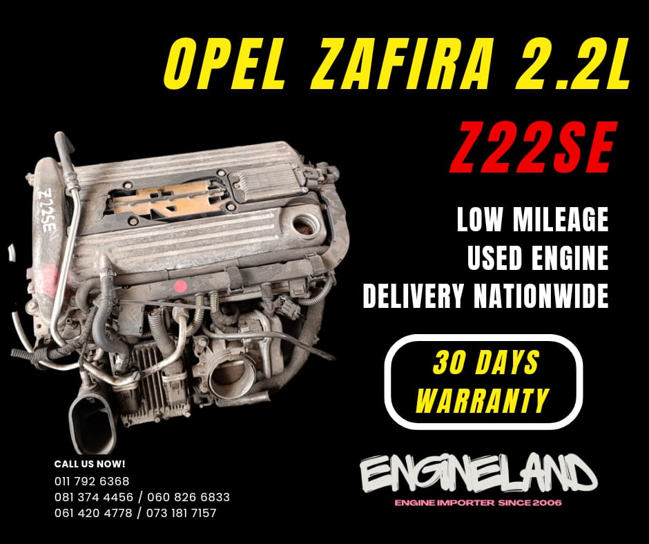 Z22se Opel Zafira 2.2L Z22SE engine – KParts Online