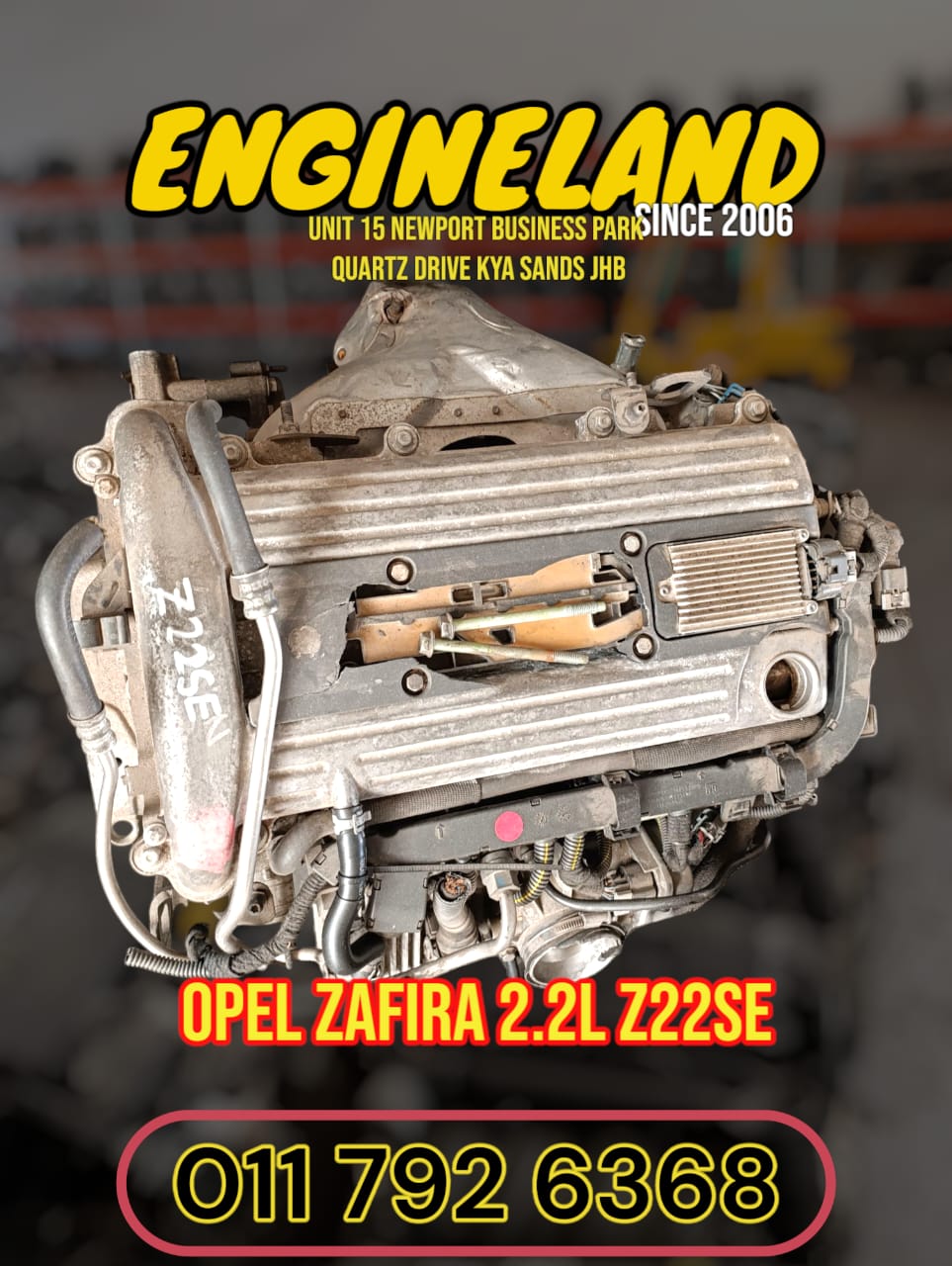 Z22se Opel Zafrira 2.2L Z22SE engine – KParts Online
