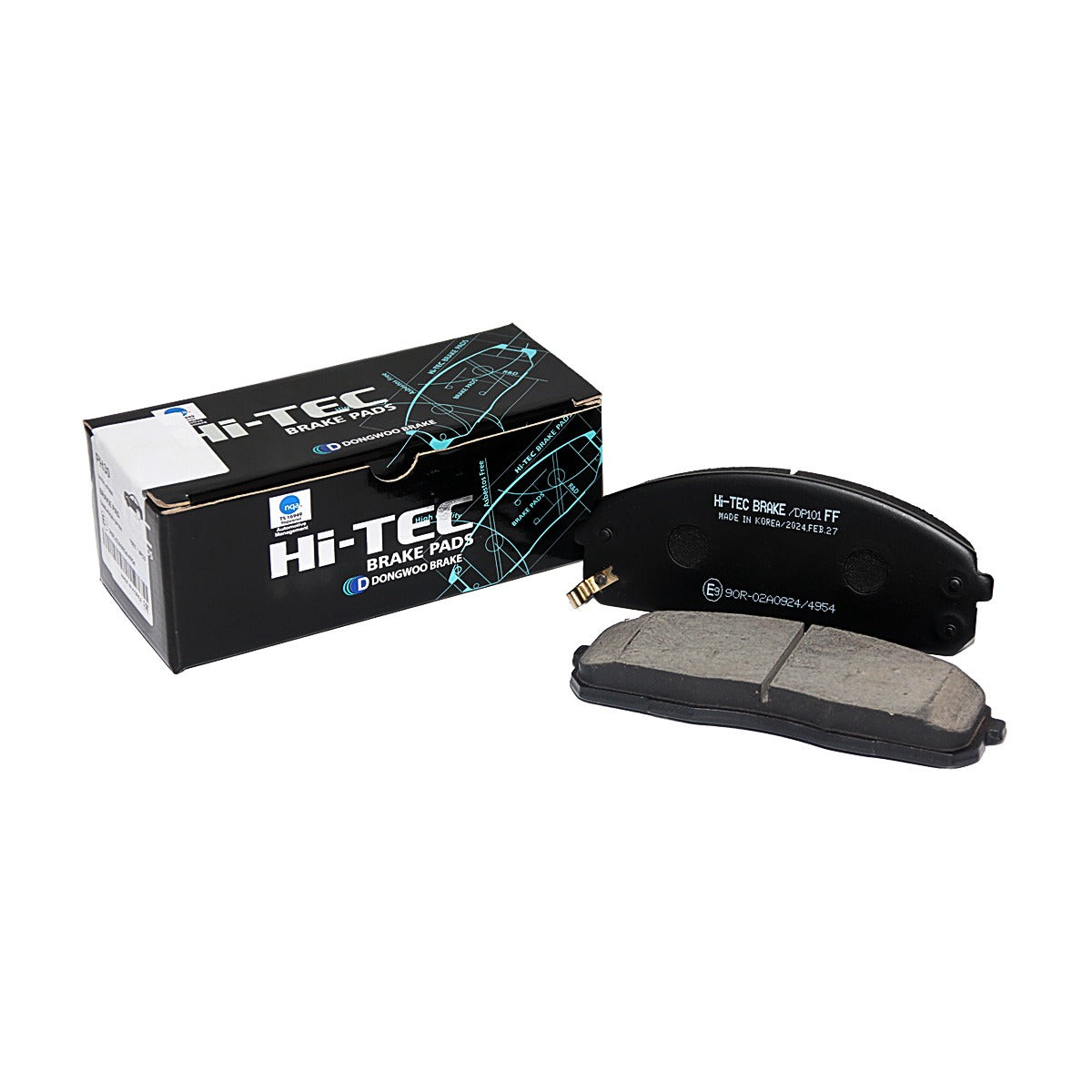 KIA PICANTO 04 G4HG 1100CC /08 G4HG 1100CC REAR BRAKE PADS 5830207A00 / PK30 Hi-Tec