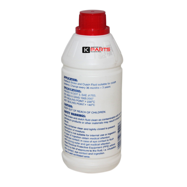 BRAKE FLUID DOT 3 200ML	 - BF200